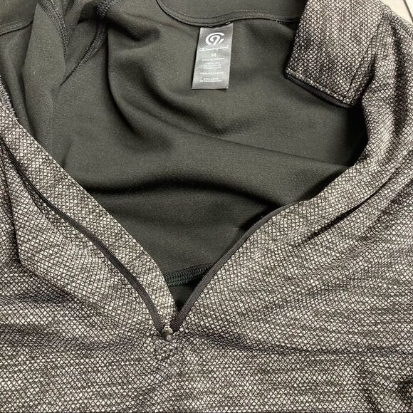 CHAMPION,Gray Women’s Long Sleeve Athletic Top,1/4 Front zip, , Pullover, Sz M - Picture 7 of 8